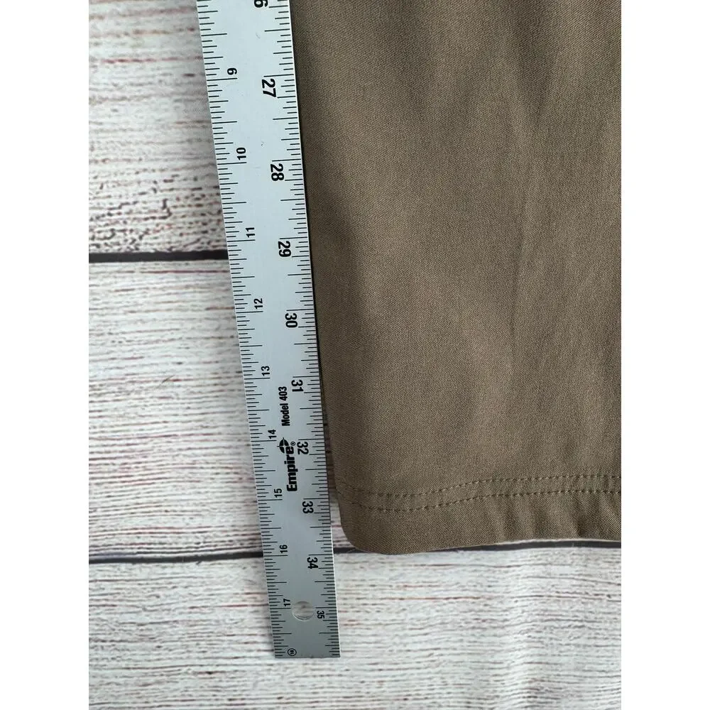 prAna Brion Slim Pant II Mens 40x34 Brown Tapered‎ Leg Stretch Outdoor NEW